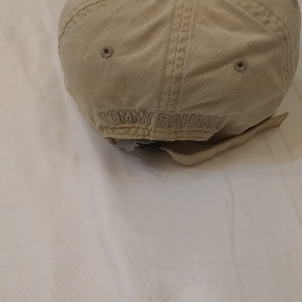 Tommy Bahama Tan Ripstop Baseball Cap - Picture 3 of 5